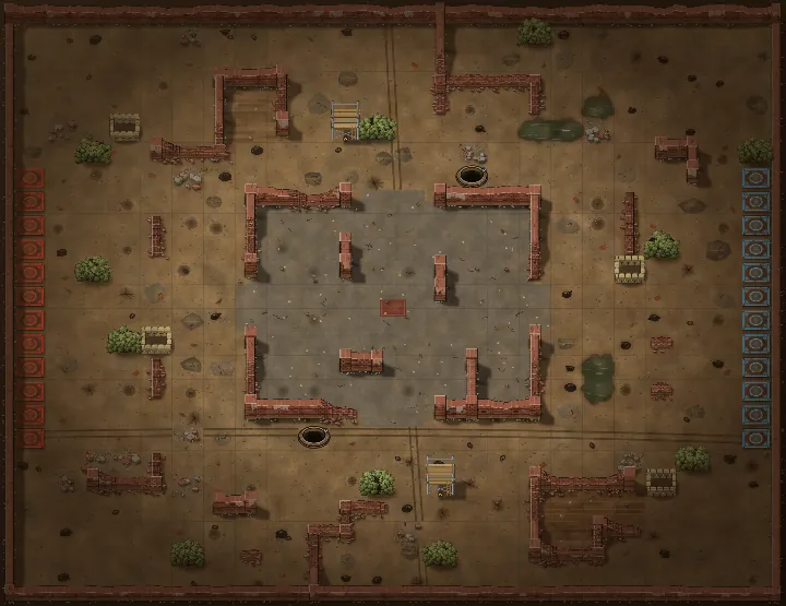 The Fortified Outpost map.